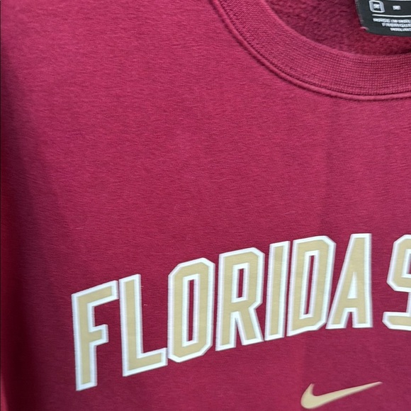Nike Burgundy Florida State Sweatshirt - Picture 4 of 4